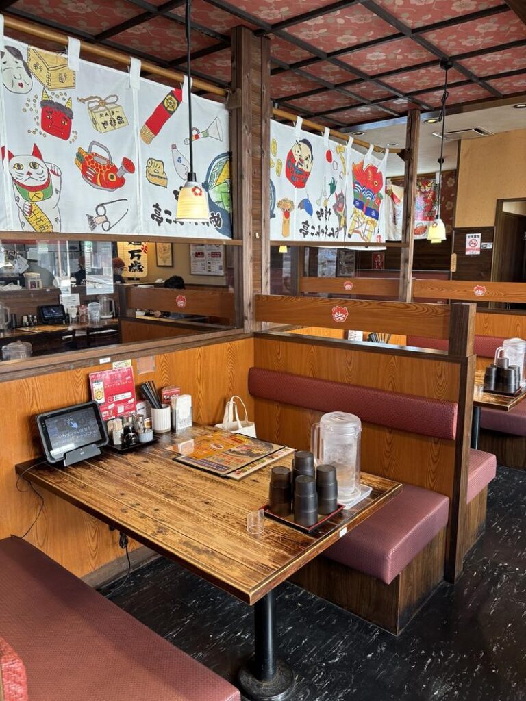 Interior of Menchanko-Tei