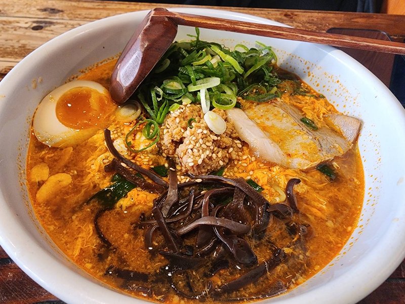 Hot Noodle at Menchanko-Tei Izakaya